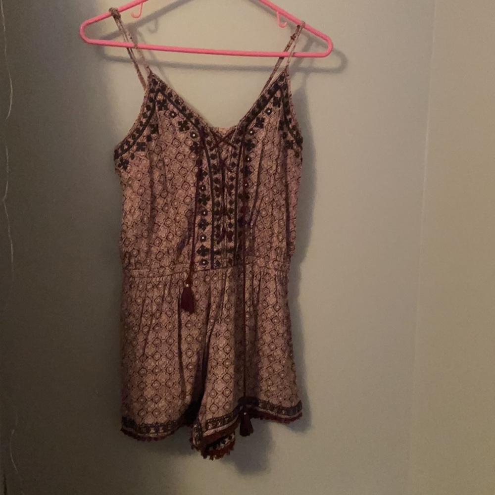 Plum romper